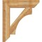 Ekena Millwork Westlake Slat Rough Sawn Bracket, Western Red Cedar, 6"W x 30"D x 34"H BKT06X30X34WTL06RWR - alternate 3